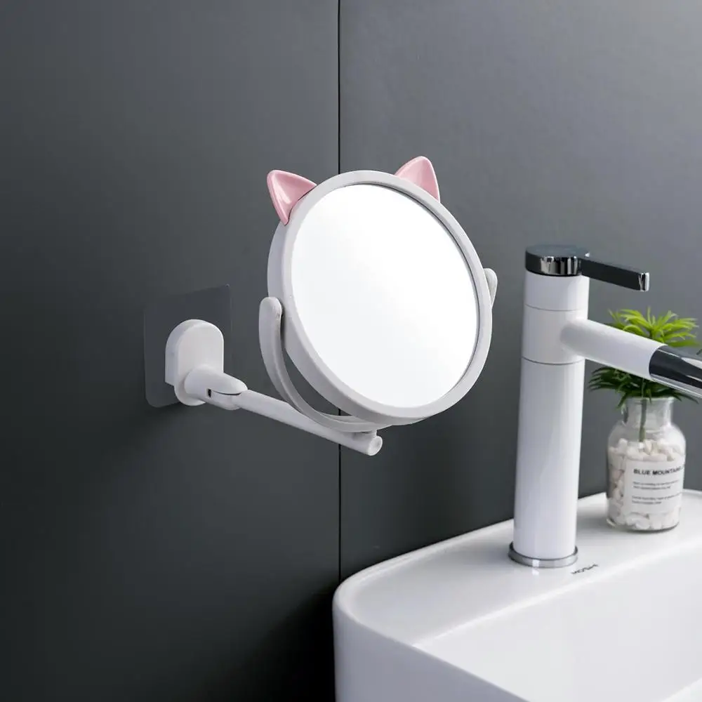 Настенное складное маленькое зеркало Puch Free для ванной комнаты туалетный столик