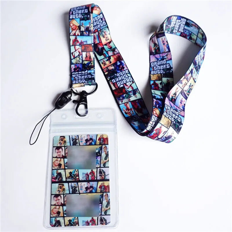 And Lanyard Игровой ремешок на шею, ремешок для мобильного телефона, держатель для ID, веревка, брелок для ключей, аксессуары для косплея, подарок 0812 - Цвет: And Lanyard