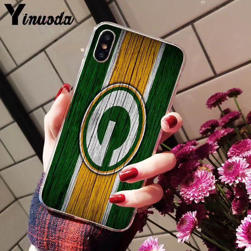 Yinuoda американская эмблема футбольной команды Coque Shell чехол для телефона iPhone 8 7 6 6S