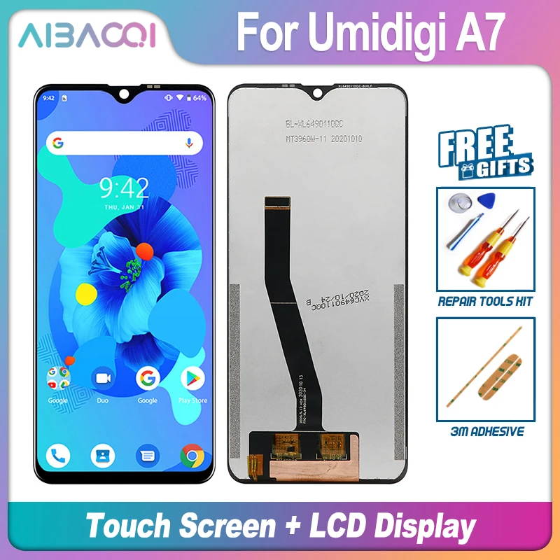 AiBaoQi Новый сенсорный экран 6 49 дюйма + 720x1080 ЖК дисплей в сборе замена для телефона