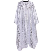 waterproof gown cloth cape hot sale adults home salon feather hairdressing apron hair cut
