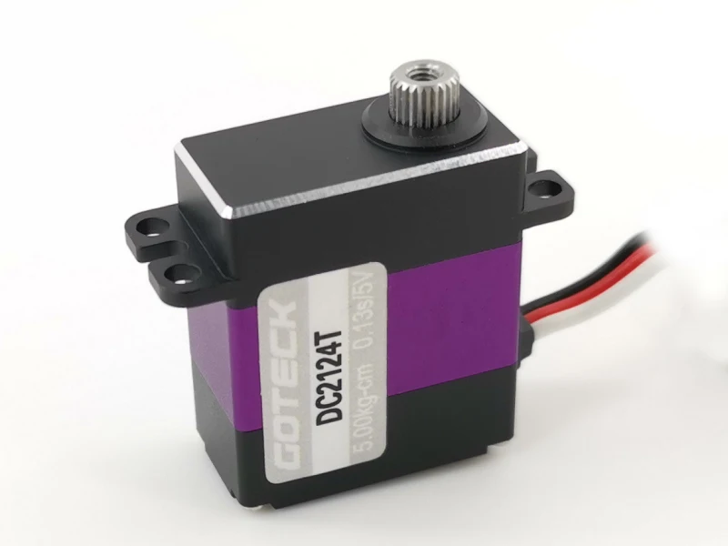 Цифровой серводвигатель Goteck DC2124T без сердечника металлическая Шестерня