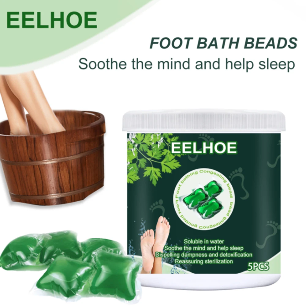 

Portable Foot Bath Beads Multipurpose Foot Soak Capsule Practical Foot Care Supplies for Adults