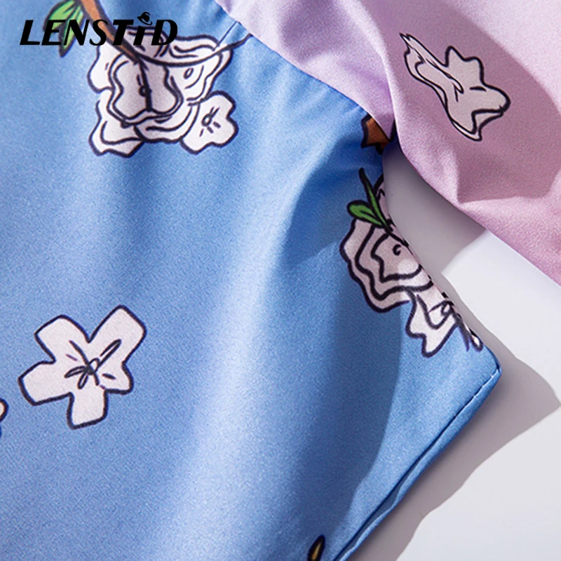 Японская укиё-э куртка LENSTID С Рисунком бабочки гейши Мужская Уличная одежда в