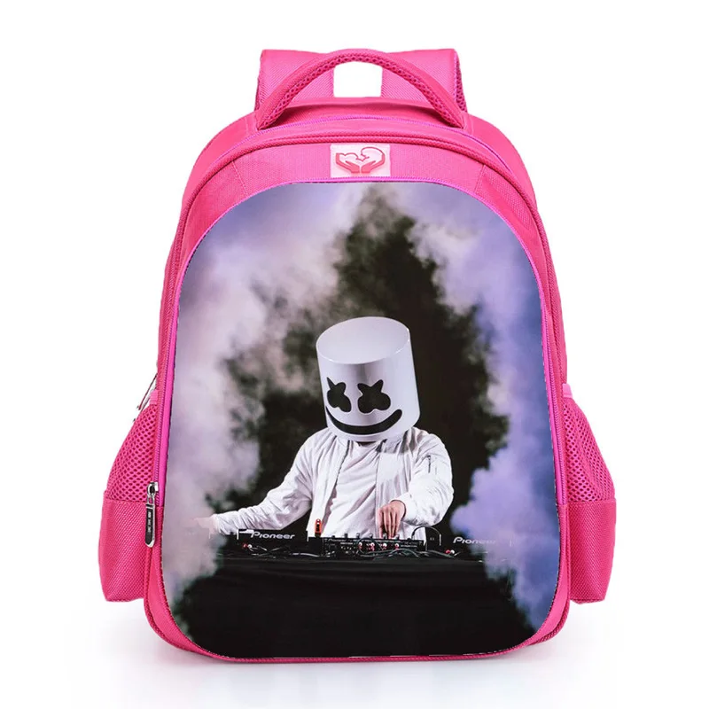 Large (32x17x42cm) Marshmello школьные рюкзаки для девочек детский школьный рюкзак молодежная сумка для школьницы рюкзак школьный Зефир сумка - Цвет: Large (32x17x42cm)