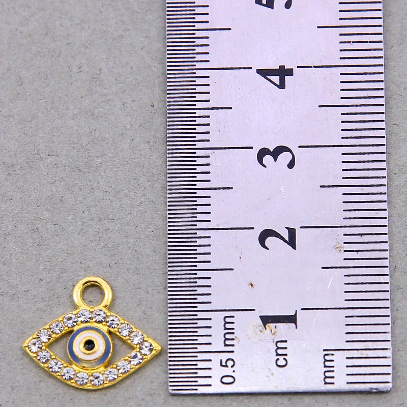 6 шт./подвеска на удачу с злыми духами сокровище Голубое озеро голубые глаза