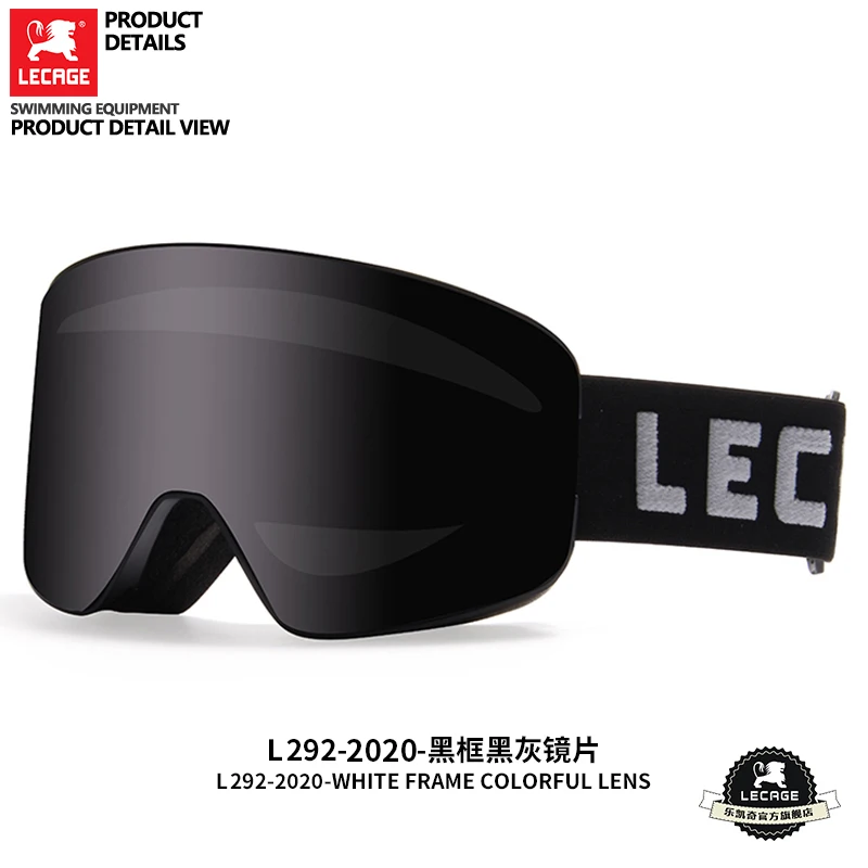 

Double Layer Women Ski Goggles Men Polarized Skiing Anti-fog UV400 Mask Snowboard Ski Goggles Kacamata Ski Skiing Eyewear BI50SE