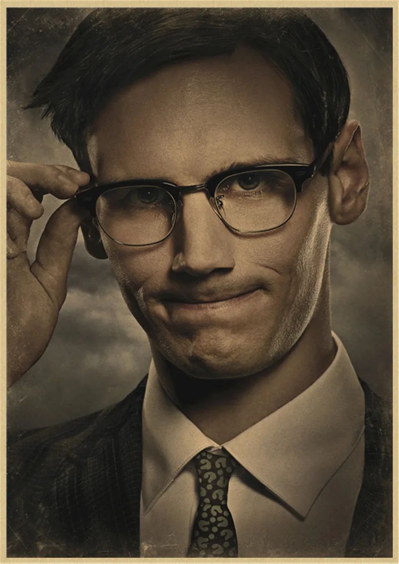 Постеры и принты ТВ сериала Готэм крафт-бумага настенный художественный плакат