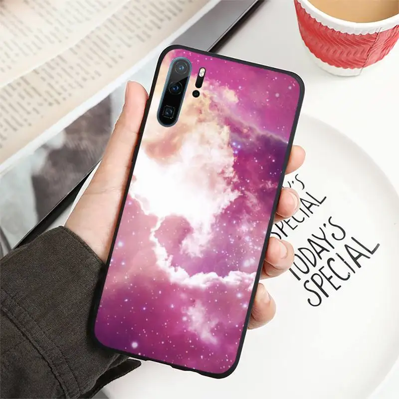 

Starry sky Draw patterns Phone Case For Huawei honor Mate P 10 20 30 40 i 9 8 pro x Lite smart 2019 nova 5t