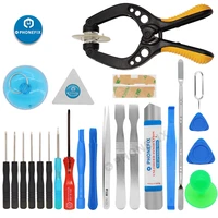 24 in 1 mobile phone repair tools kit spudger pry opening tool screwdriver set for iphone x xs 8 7 6s 6 plus 11 pro hand tool