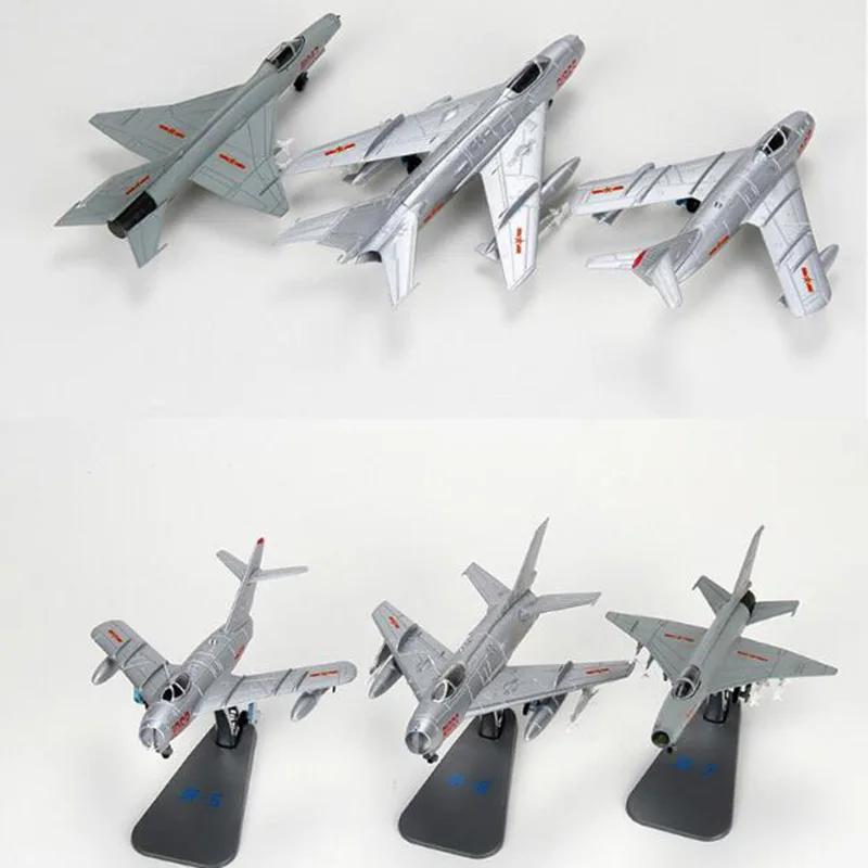 1/72 масштаб армейский Fresco Jian 5 J 6 истребитель Mig 17 Китай Ver авиационный самолет