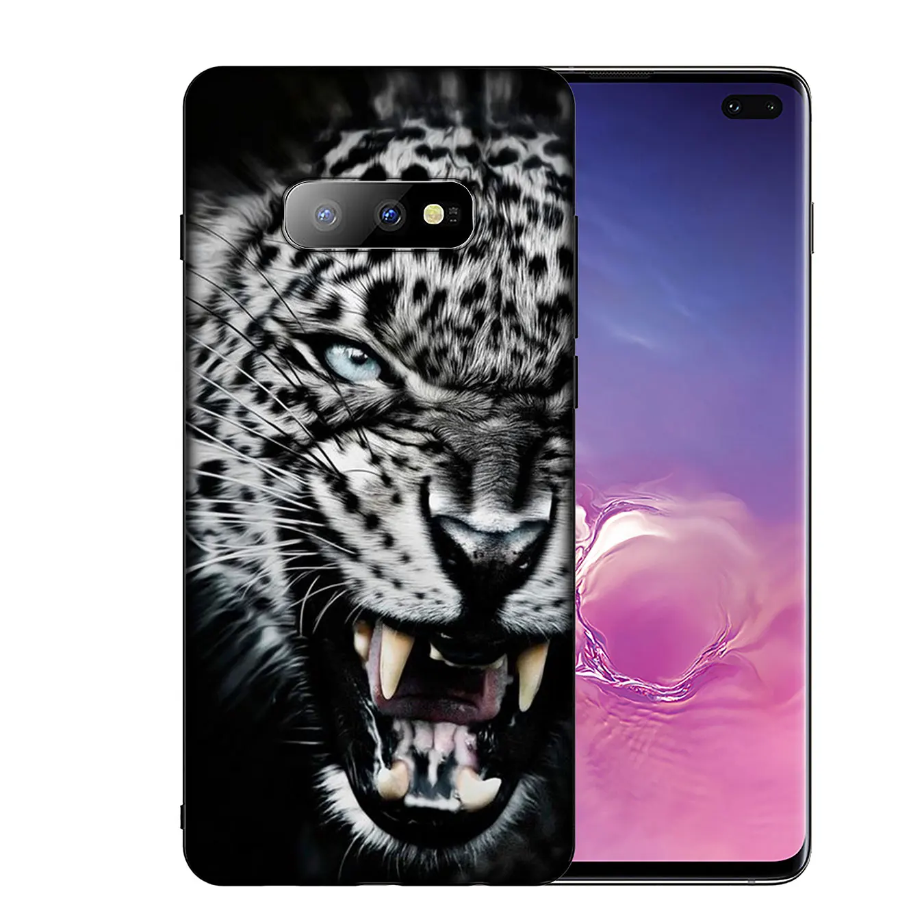 Мягкий силиконовый чехол для Samsung Galaxy S20 Ultra S10 Lite S9 S8 Plus S6 S7 Edge S10e с леопардовым