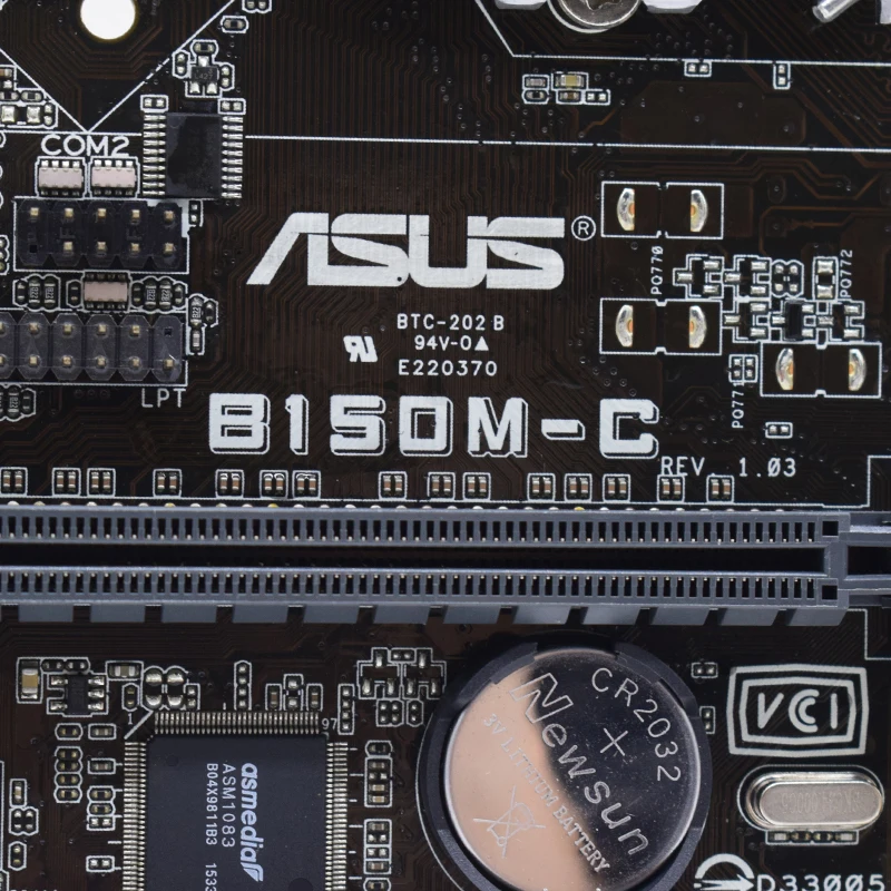 Материнская плата Asus B150M-C LGA 1151 с процессором Intel Core i3 7100 3 90 ГГц и 8 Гб DDR4 ОЗУ PCI-E 0 SATA