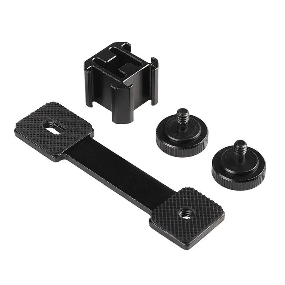 3 в 1 тройное Крепление адаптер для горячего башмака Удлинительный кронштейн