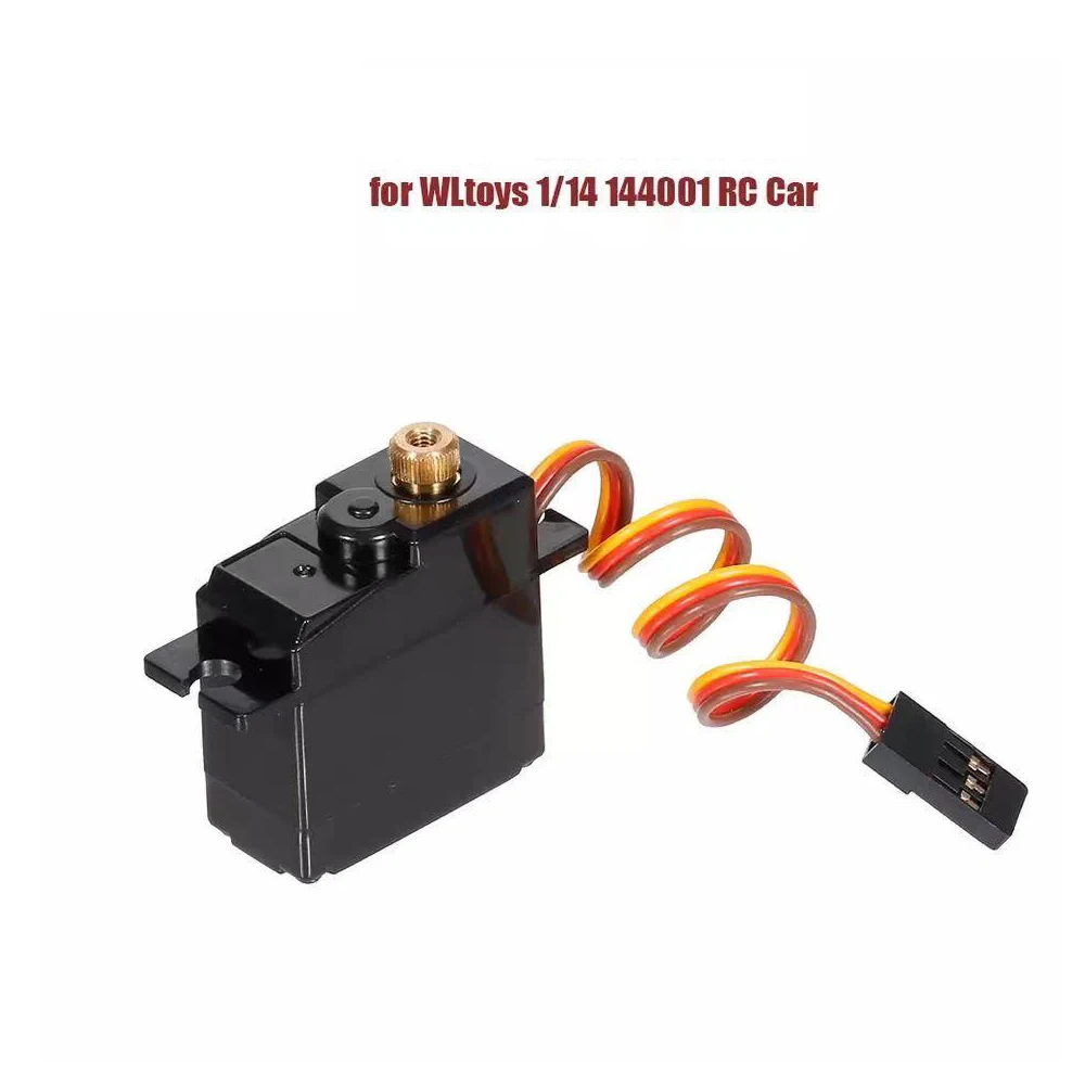 Цифровой сервопривод металлическая шестерня 3 провода RC Для WLtoy 1/14 144001 автомобиль