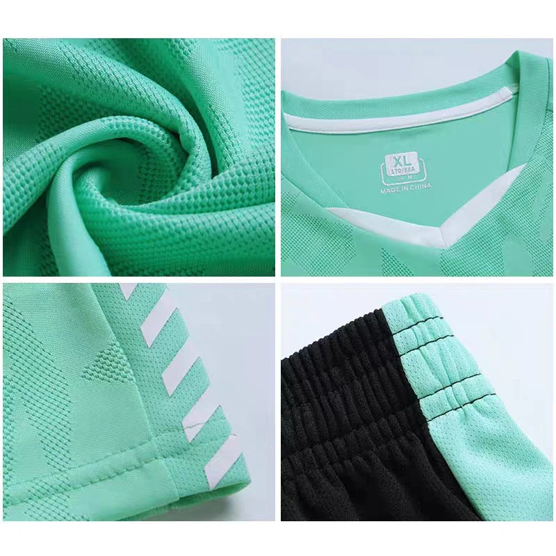 Быстросохнущий модный спортивный костюм с коротким рукавом футболка шорты для