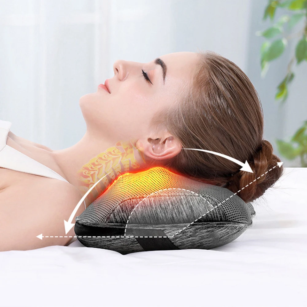 Cervical spine massage instrument shoulder and neck neck guard neck body neck shoulder waist massage pillow home