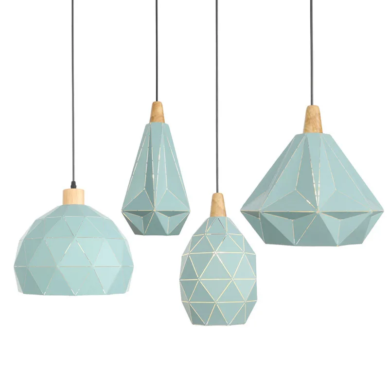 Современный подвесной светильник в скандинавском стиле Светодиодная лампа E27