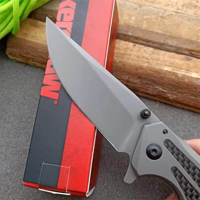 Kershaw 8300 складной нож 8Cr13Mov лезвие полностью стальное титановое покрытие + ручка из