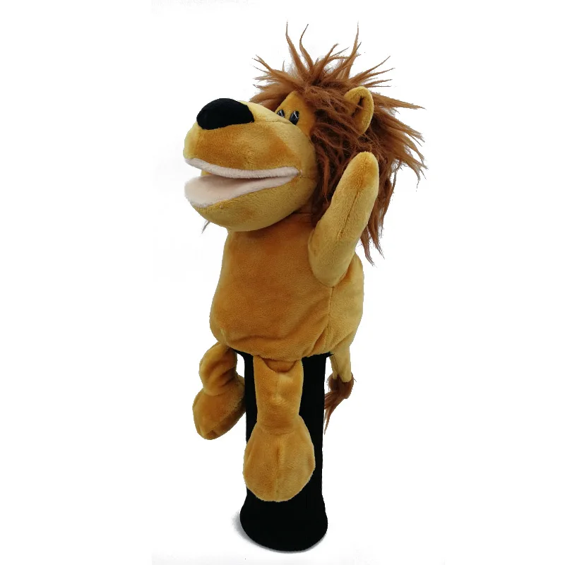 Чехол для головы мультяшного льва Для Гольфа водителя 460cc чехол с животными