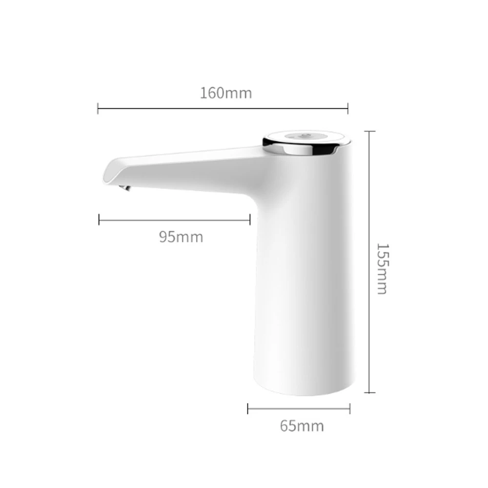 Slient Design Electric Pump Water Dispenser USB Charging Auto Button Switch Gallon Bottle Drinking For Home School Office | Дом и сад