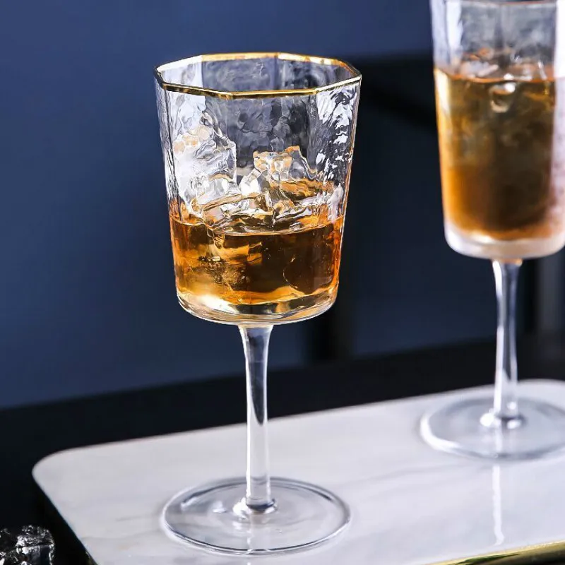 

Luxury Transparent Wine Glass Creative High Quality Goblet Cocktail Champagne Wine Glass Copas De Cristal Kitchen Barware DB60JB