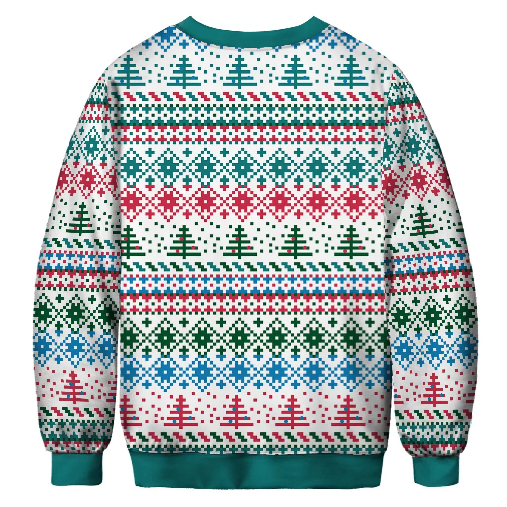 Женский Рождественский Свитшот tumblr спортивный костюм большого размера плюс с