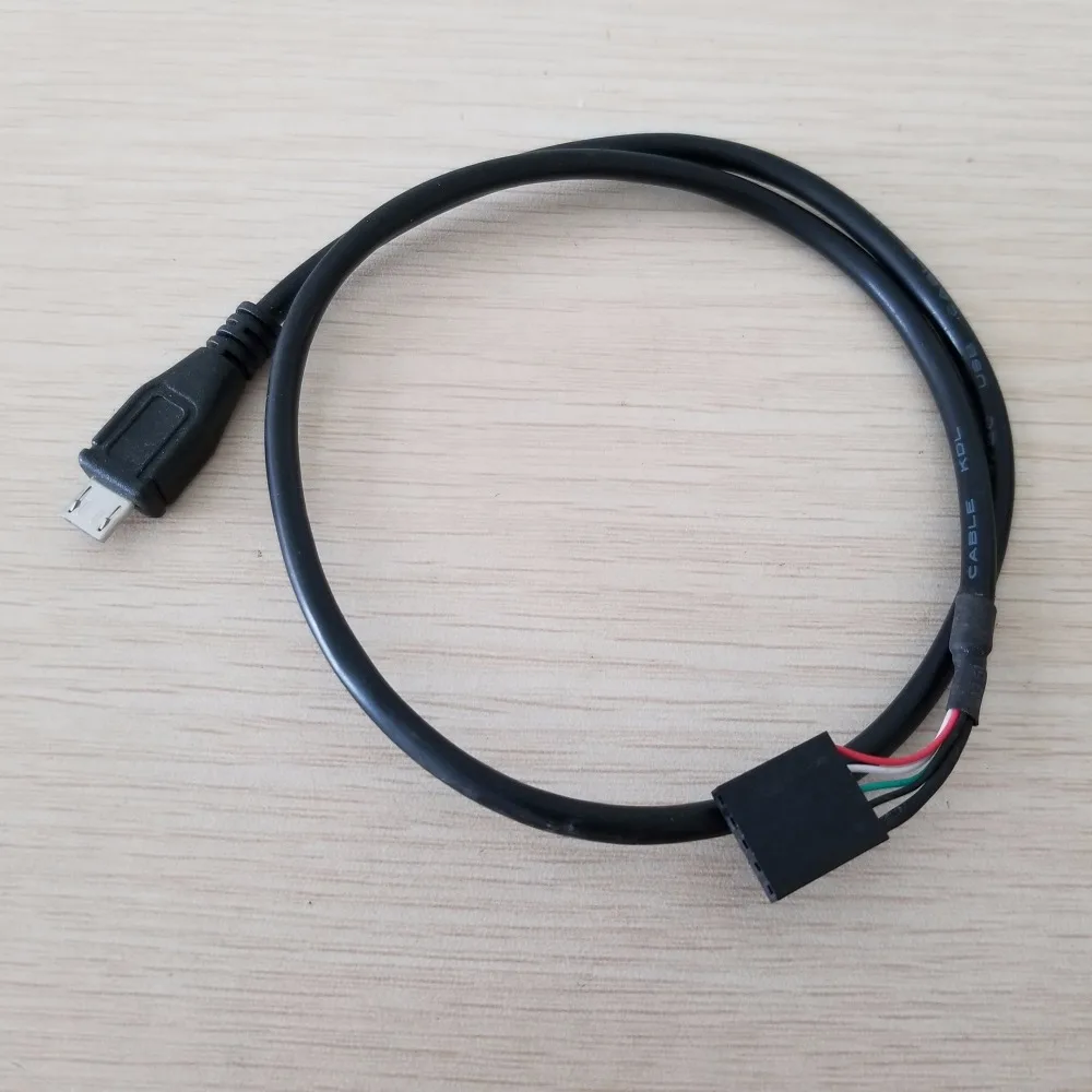 10 шт./лот Micro USB на материнскую плату 5Pin 2 54 Dupont адаптер перегородка удлинитель