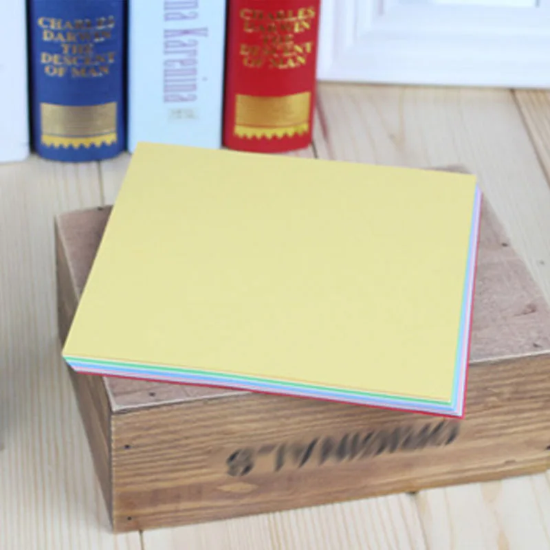 Квадратная бумага ручной работы 100 шт.|Крафт-бумага| |