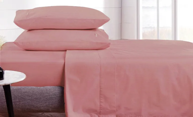 Dark pink Египетский хлопок 1000 TC queen King super King size белый светильник бежевый серебристый светло-голубой один плоский лист 1 шт. по индивидуальному заказу - Цвет: Dark pink