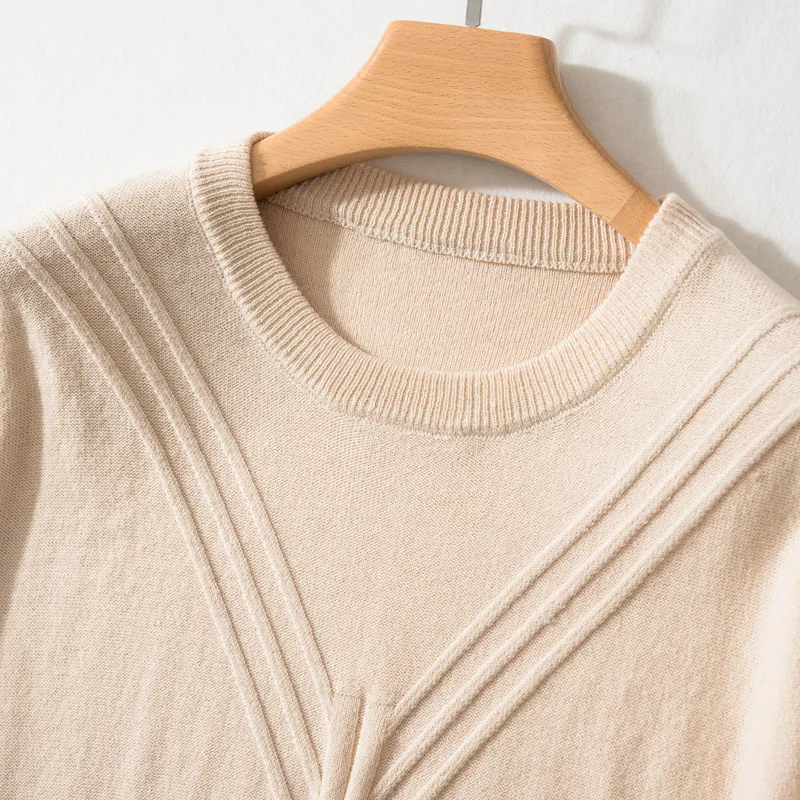 Женская трикотажная юбка-свитер ALKMENE19 свободный свитер большого размера с