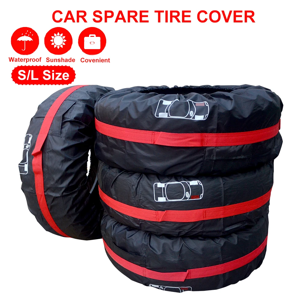 

Сумки для хранения шин S/L, защита колес автомобиля, универсальный чехол для запасных автомобильных шин, Пылезащитный Водонепроницаемый пол...