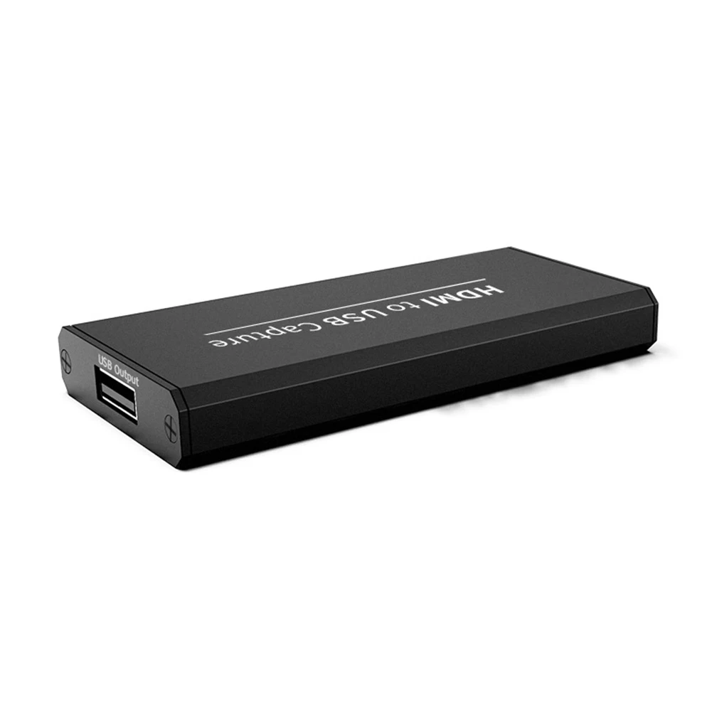 Видеокарта игра UVC 4K HDMI к USB алюминиевый сплав HD ключ прямая трансляция мини