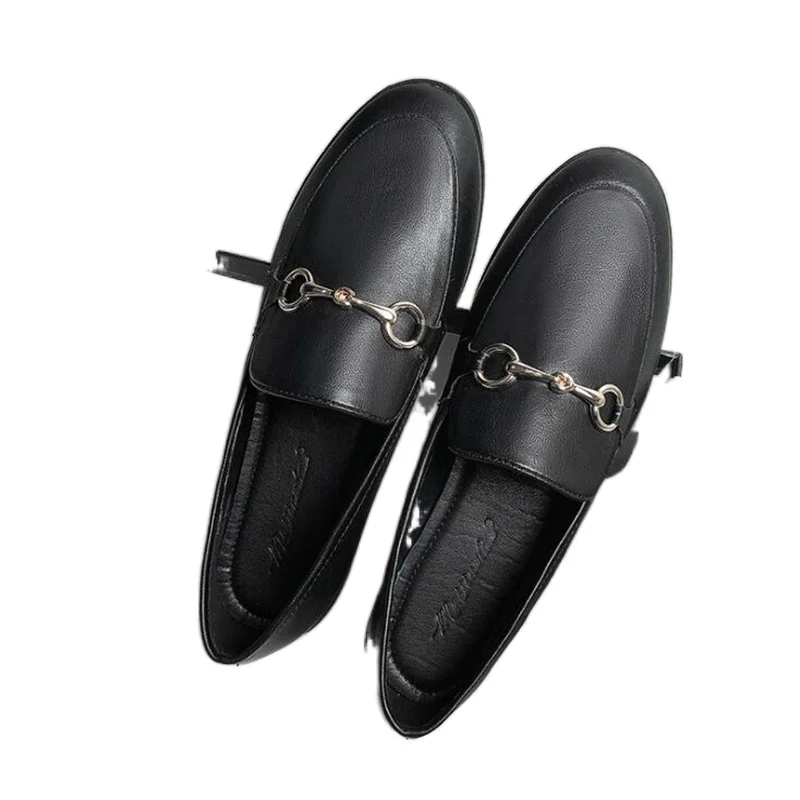 

Womens Shoes Flats Loafers Ladies Fashion Leather Brand Sneakers Womens Designer Flat Ladies Shoes Woman Luxury Female Footwear