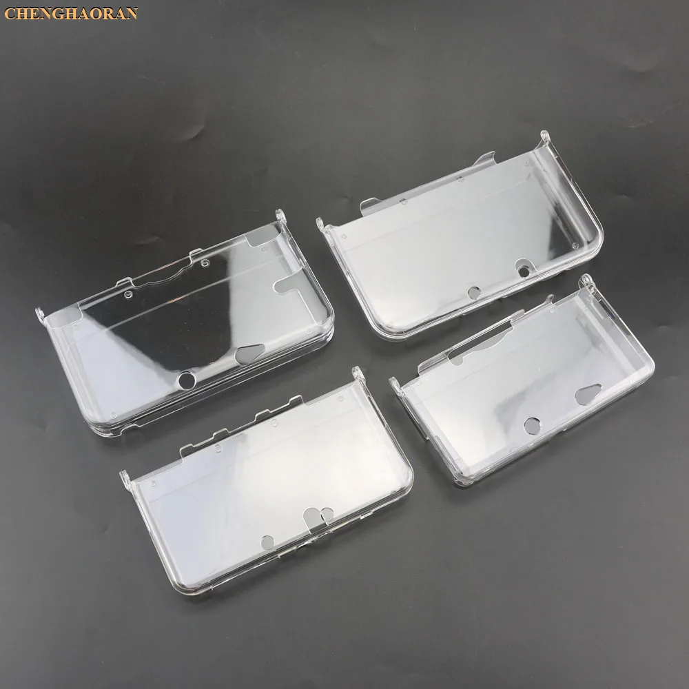 10x Прозрачный жесткий чехол защитный оболочка для Kind new 3DS XL/LL 3dsxl 3dsll кристально