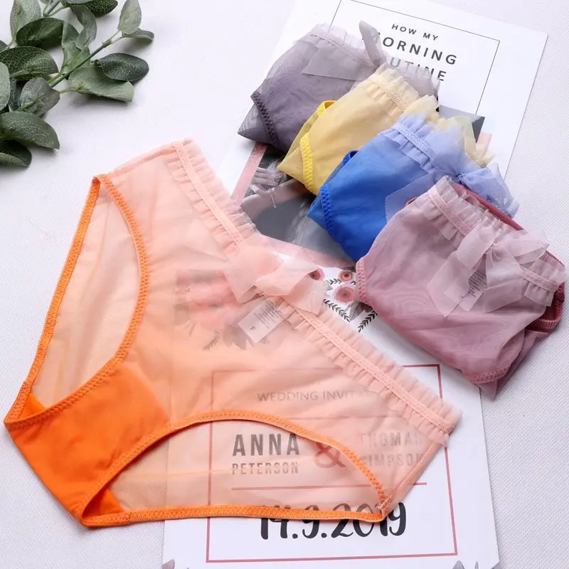 SP &amp CITY постепенная смена цвета сексуальные кружевные трусики Прозрачное нижнее