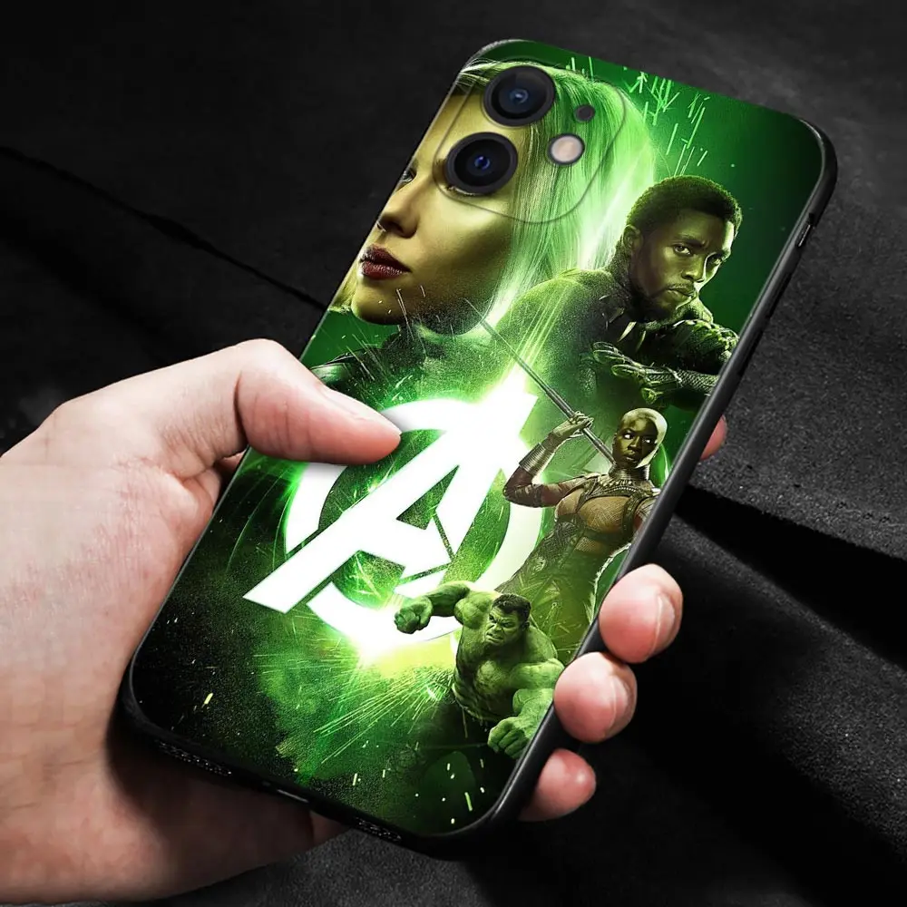 Чехол для Apple iPhone 13 12 11 Pro Max Mini XS XR X 7 8 Plus 6 6S SE 2020 Обложка Мстители война