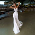 Женское свадебное платье с длинными рукавами, в стиле бохо