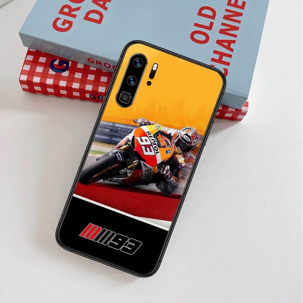 

Marc Marquez i Alenta 93 Phone Case For Huawei P Mate Smart 10 20 30 40 Lite Z 2019 Pro black Hoesjes Soft Funda Trend Bumper