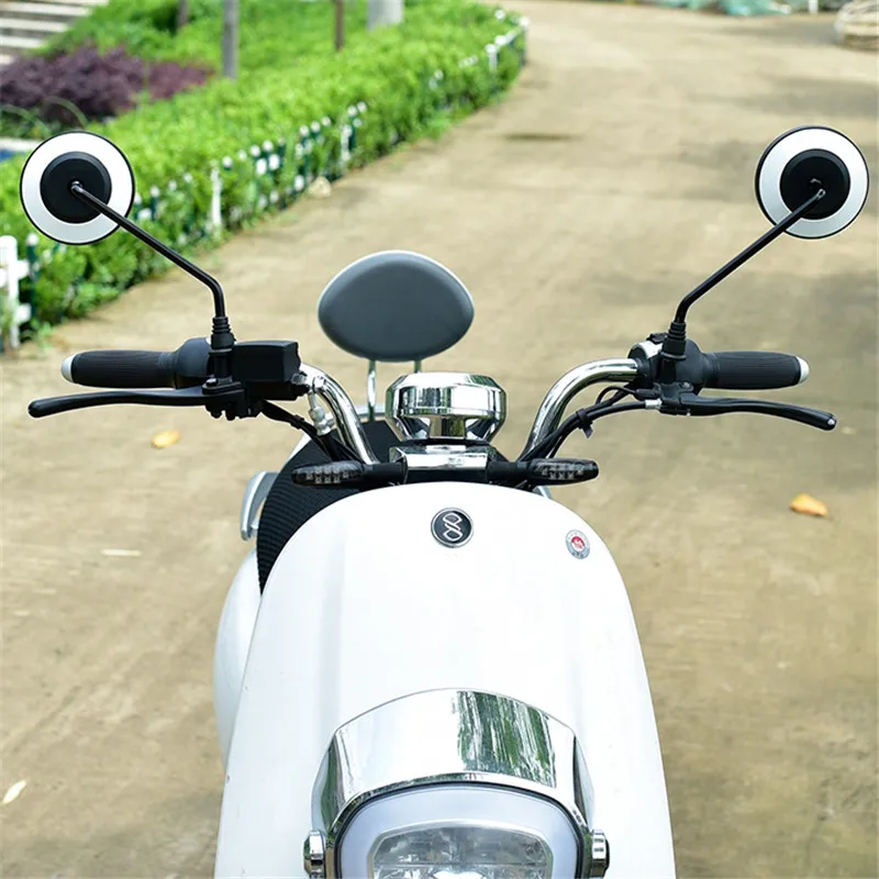 

High Quality Motorcycle Rearview Mirror Bike Mirror 10mm 8mm Universal Scooter Battery Car Motorcycle Original Car Adaptation