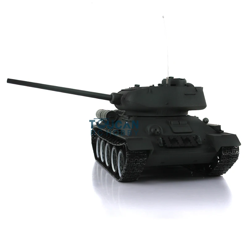 Heng Long RC Tank 1/16 зеленый 2 4G TK7.0 пластиковый Ver советский T34-85 модель 3909 TH17780-SMT4 | Игрушки
