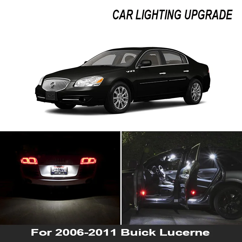 10 шт. Canbus безошибочный светодиодный светильник для интерьера комплект посылка 2006