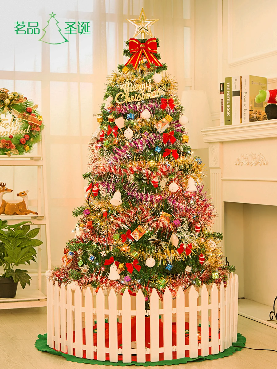 

1.5m Artificial Christmas Tree Set Luxury Family Encrypted Christmas Tree Gifts for Kids New Year Adornos De Navidad Home Decor