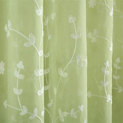 Занавески для гостиной столовой спальни тюль чистая пряжа американский кантри