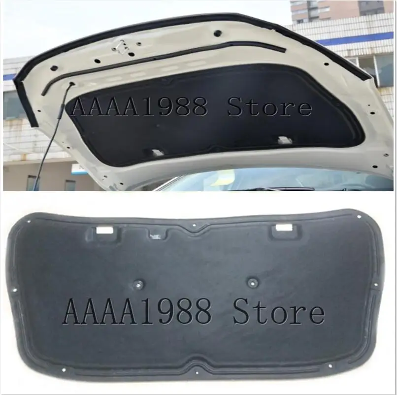 2014 20015 2016 2017 -2021 For Mazda 3  Heat Sound Insulation Cotton Front Hood Engine Firewall Mat Pad Cover Noise Deadener