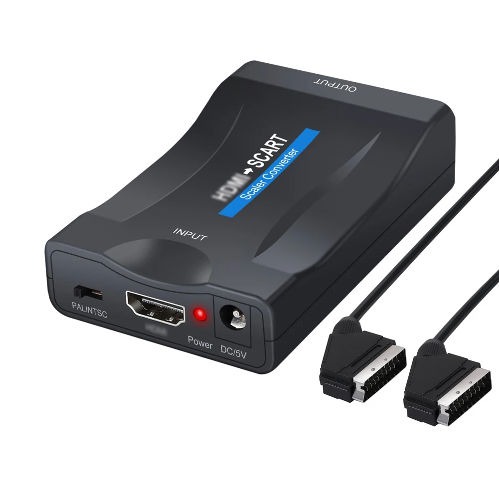 Преобразователь HDMI в SCART адаптер выходного сигнала с 1 5 м мощностью Scart для SKY HDTV STB