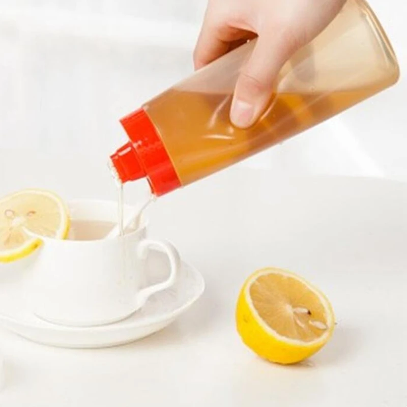 3 Hole 300ml kitchen appliance squeeze bottle oil can plastic sauce bottle kitchen accessories ketchup cooking tool