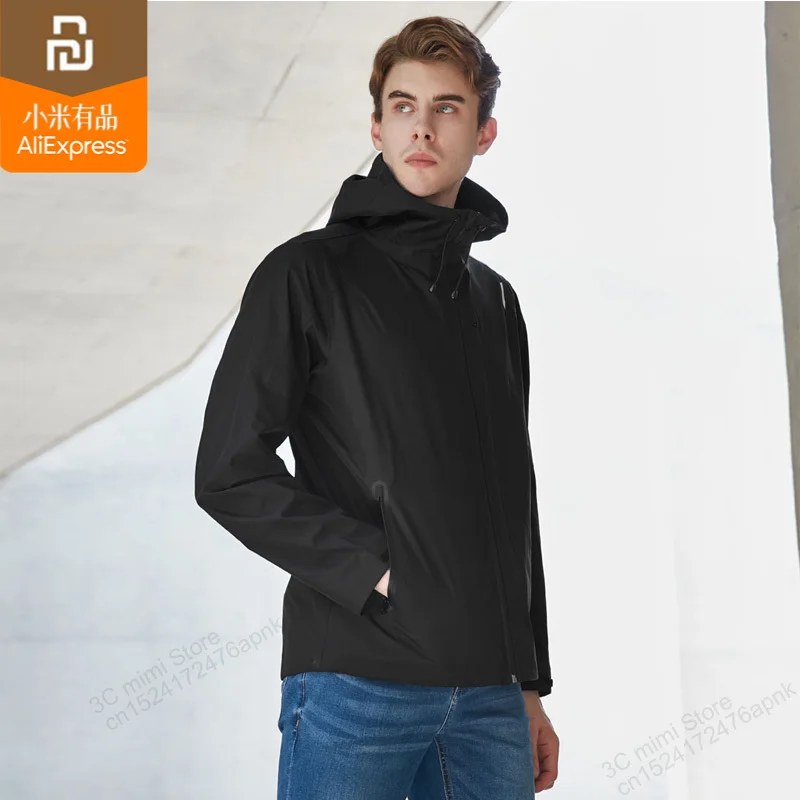 Повседневная мужская модная бейсбольная куртка Xiaomi mijia Cottonsmith на молнии