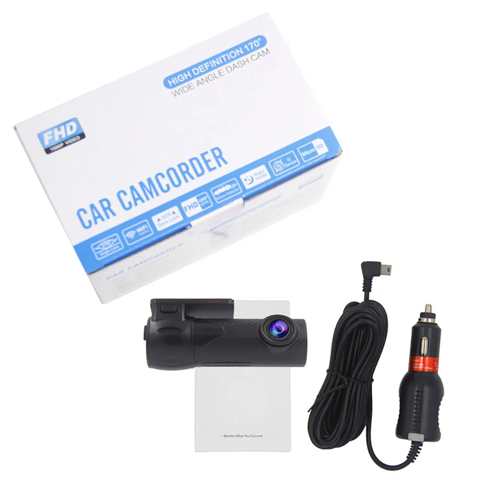 mini car dvr wi fi 1080p full hd hidden dash cam dash camera video recorder registrar auto detector 360 degree rotation camera free global shipping