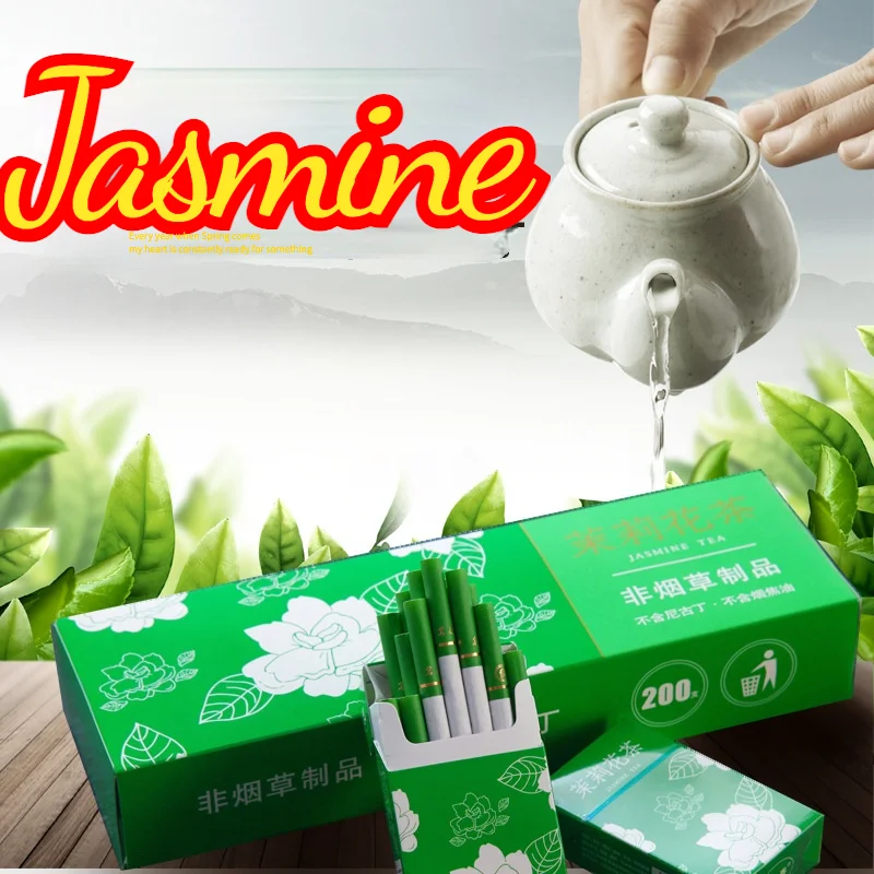 

Chinese specialty! Good and strong tea-smoke-flavored cigar, ladies tea-flavored mint-flavored tobacco substitute products